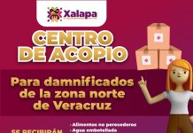 H. Ayuntamiento de Xalapa, instala centro de acopio
