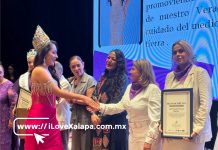 Reconocimiento internacional para la veracruzana Jessica Solís, Reina Mundial de la Piña México