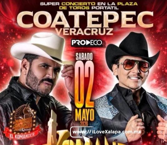 El Komander y Edwin Luna de la Trakaloza de Mty. en Coatepec